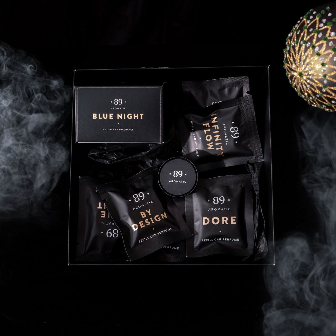 AUTOMOBILIO ORO GAIVIKLIS Į GROTELES - AROMATIC89 RINKINYS